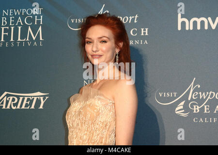 London, Großbritannien. 15. Februar, 2018. Eleanor Tomlinson, Newport Beach Film Festival - jährlichen BRITISCHEN ehrt die Rosewood Hotel, London, Großbritannien, 15. Februar 2018, Foto von Richard Goldschmidt Credit: Rich Gold/Alamy leben Nachrichten Stockfoto