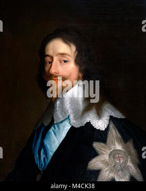 Charles I Porträt von König Karl I. von England (1600-1649) nach Anthony Van Dyck, c1641