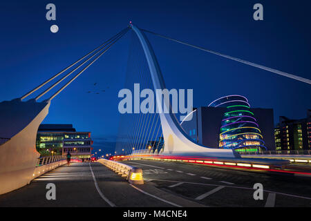 Samuel Beckett Bridge in Dublin, Irland Stockfoto