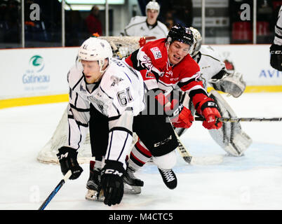 Grand Ski Gatineau Vs OTTAWA 67 s Stockfoto