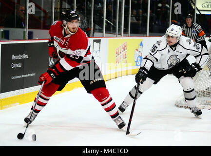 Grand Ski Gatineau Vs OTTAWA 67 s Stockfoto