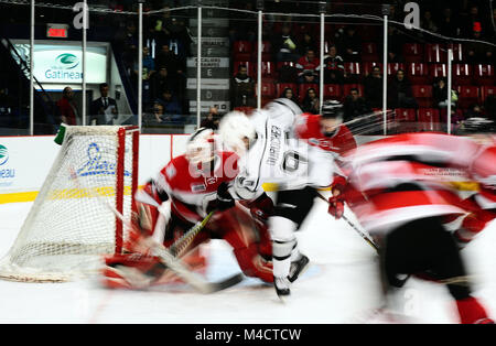Grand Ski Gatineau Vs OTTAWA 67 s Stockfoto