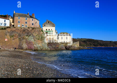 Cawsand Dorf, Rame Head, Cornwall. Stockfoto