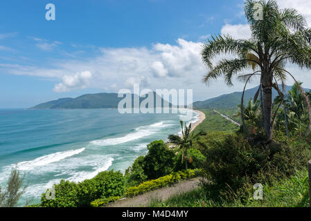 Armação Strand in Florianopolis, Santa Catarina, Brasilien. Stockfoto