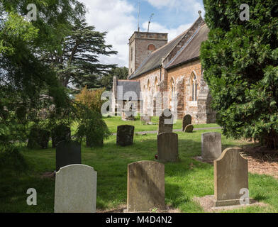 St. Leonard's Kirche, Priors Marston, Warwickshire, England. UK. Stockfoto