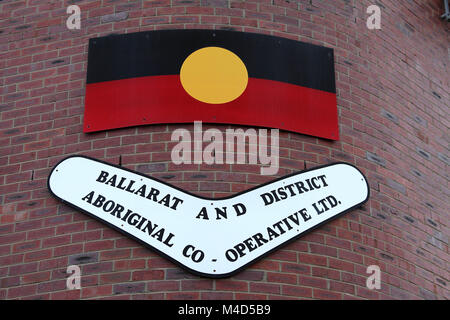 Ballarat Aborigines Co-operative Stockfoto