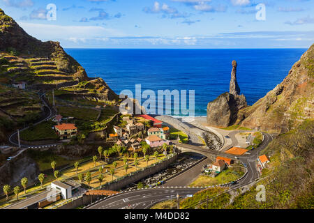 Ribeira da JANELA - Madeira Portugal Stockfoto