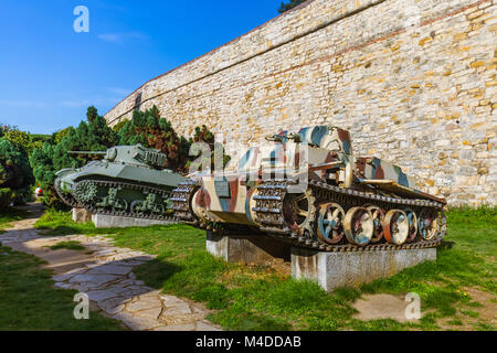 Militärmuseum in Kalemegdan Belgrad - Serbien Stockfoto