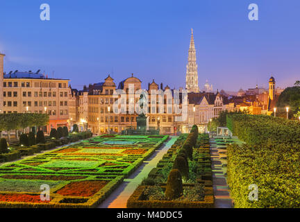 Monts des Arts in Brüssel Belgien Stockfoto