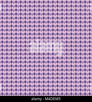 Nahtlose geometrische Muster der Farbverlauf lila und rosa Farben auf UV-Hintergrund; ähnlich zu stricken. Vector Illustration. Stock Vektor