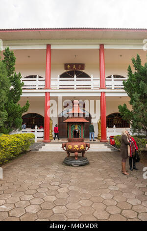 Buddha Statue als Amulette des Buddhismus verwendet Stockfoto