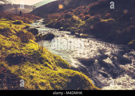 Schottische Wildnis Landschaft Stockfoto