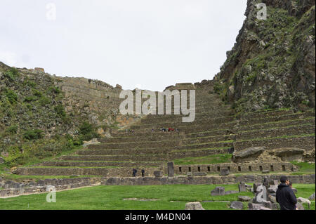 Heilige Tal, Peru, Cuzco Inca archäologische Stätte Stockfoto