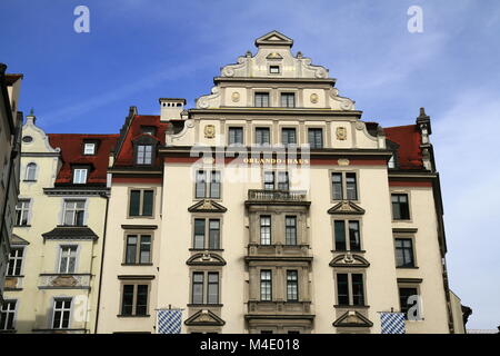 Orlando Haus in München, Deutschland Stockfoto