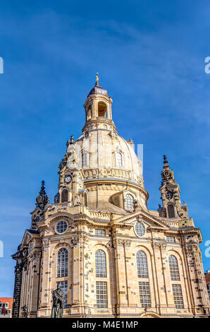 Frauenkirche in Dresden Stockfoto