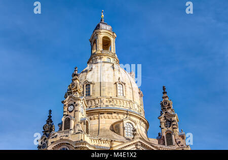 Frauenkirche in Dresden Stockfoto