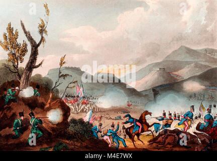 Schlacht von Busaco - 27. September 1810 Stockfoto