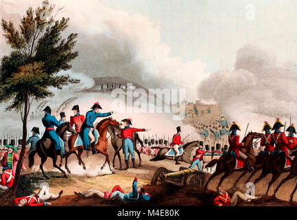 Schlacht von Salamanca - Juli 22, 1812 Stockfoto