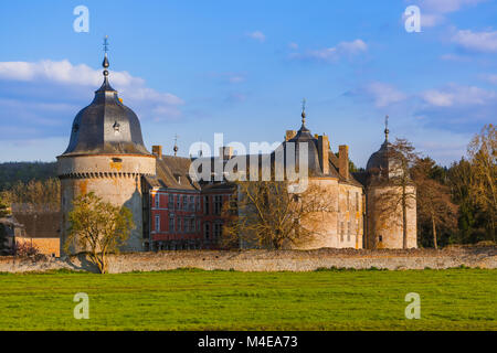 Lavaux Sainte Anne Schloss in Belgien Stockfoto