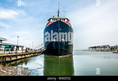 Cleveland Ohio Stadtbild Blick und Umgebung Stockfoto