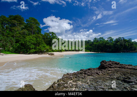 Green Bay Beach, Banyuwangi, Ost-Java, Indonesien Stockfoto