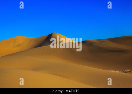 Die Dünen im Death Valley Stockfoto