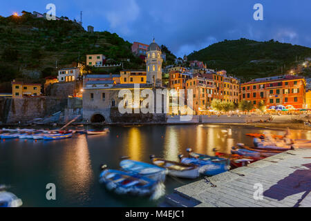 Vernazza, Cinque Terre - Italien Stockfoto