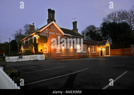 Der Hase Arme Public House Stockfoto