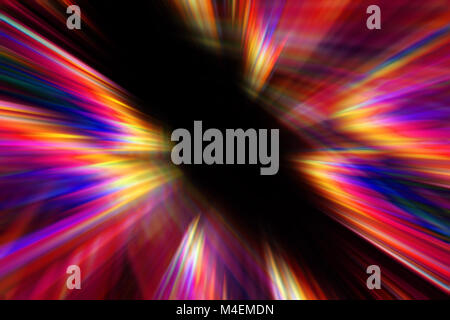 Bunte starburst Explosion Hintergrund Stockfoto