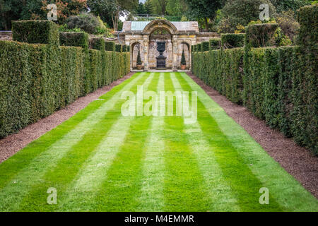 Hever Castle Gärten Stockfoto