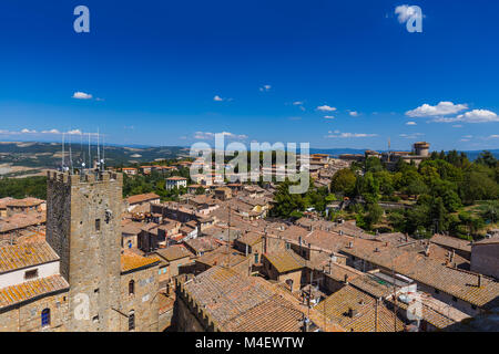 Volterra mittelalterliche Stadt in der Toskana Italien Stockfoto