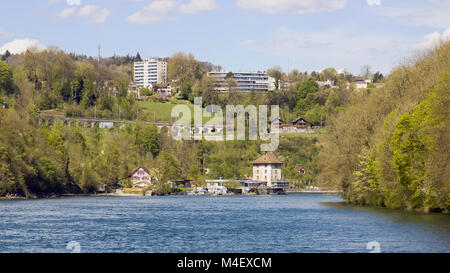 Schloss Wörth in der Nähe der Rheinfall, Schaffhausen, Schweiz Stockfoto