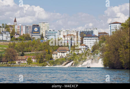 Rheinfall Neuhausen in der Nähe von Schaffhausen, Schweiz Stockfoto