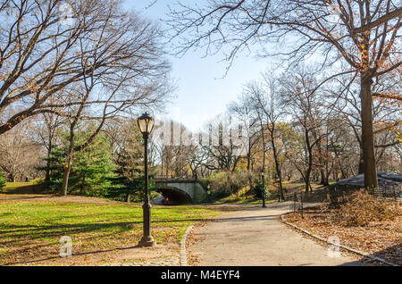 Sport im Central Park New York Stockfoto