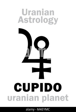 Astrologie: CUPIDO (Uranisch Planet) Stockfoto