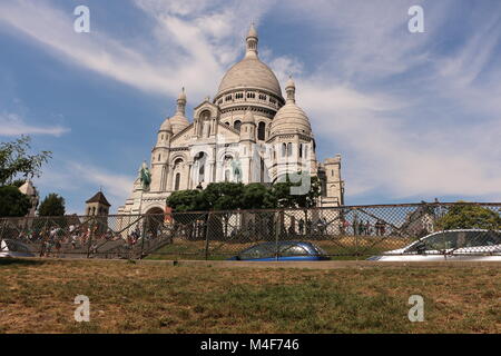 Basilique du Sacré-Coeur in Montmartre, Paris, Frankreich Stockfoto