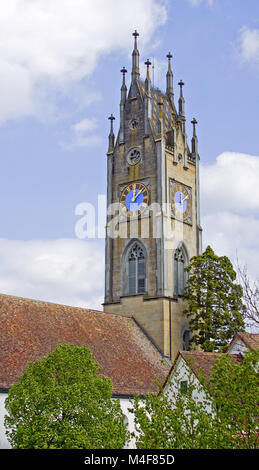 Reformierte Kirche Andelfingen, Kanton Zürich, Schweiz Stockfoto