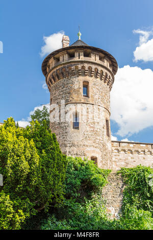 Das Schloss Wernigerode im Harz Stockfoto