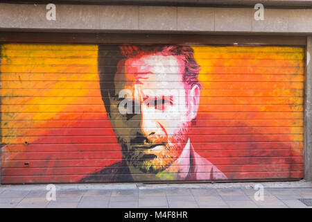 Hommage an den Schauspieler Andrew Lincoln am 2. September 2017 in Barcelona, Spanien. Der Schauspieler spielt Rick Grimes, des AMC The Walking Dead TV-Serie. Stockfoto