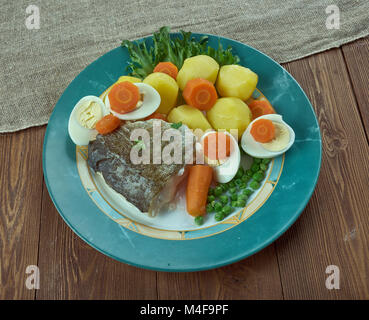 Bacalhau com Todos Stockfoto