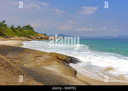 Devil's Strand von Ipanema, Rio de Janeiro Stockfoto