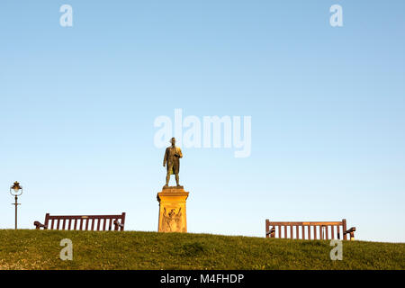 Das Captain Cook Monument am Whitby Stockfoto