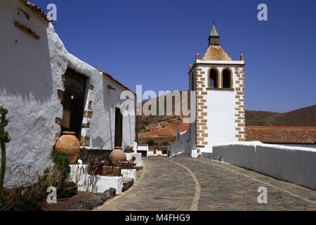 Kathedrale der Heiligen Maria von Betancuria Fuerteventura Stockfoto