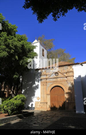 Die Kirche Nuestra Señora de Regla in Pajara. Fuerteventura Stockfoto