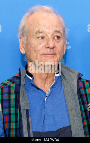 Bill Murray während der "Isle of Dogs" fotoshooting an der 68. Internationalen Filmfestspiele Berlin/Berlinale 2018 im Hotel Grand Hyatt am 15. Februar in Berlin, Deutschland. Stockfoto