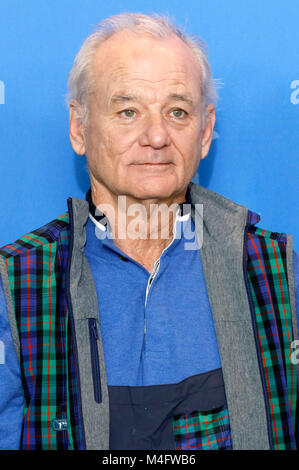 Bill Murray während der "Isle of Dogs" fotoshooting an der 68. Internationalen Filmfestspiele Berlin/Berlinale 2018 im Hotel Grand Hyatt am 15. Februar in Berlin, Deutschland. Stockfoto