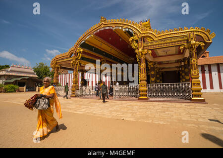 Asien, Sri Lanka, jaffna, Nallur Kandaswamy Tempel Stockfoto