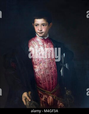 Ranuccio Farnese, Tizian, 1542, Nationalgalerie, Washington DC, USA, Nordamerika Stockfoto