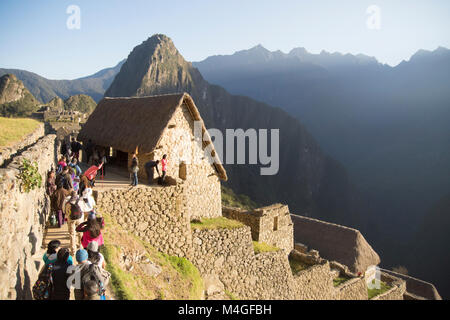 Ruinen von Machu Picchu, Peru Stockfoto