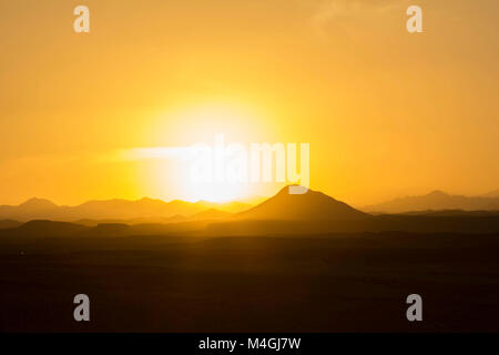 Wadi El Gamal Nationalpark Stockfoto